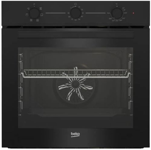 תנור בנוי מכני 72 ליטר דגם BBIE11100B בקו BEKO זכוכית שחורה | יבואן רשמי