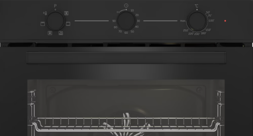תנור בנוי מכני 72 ליטר דגם BBIE11100B בקו BEKO זכוכית שחורה | יבואן רשמי