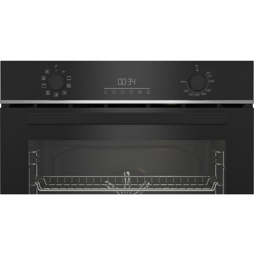 תנור בנוי 72 ליטר דגם BBIM13300X בקו Beko זכוכית שחורה | יבואן רשמי