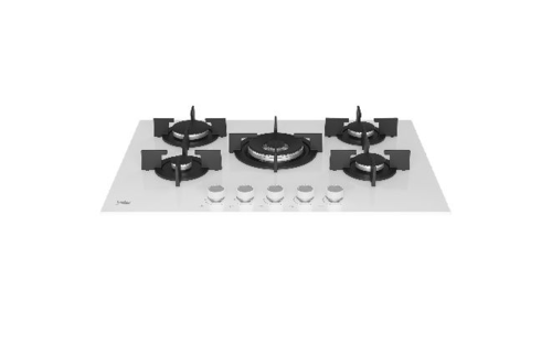 כיריים גז Beko HILW75222SW – ברוחב 75 ס''מ  5 להבות SABAF | יבואן רשמי שנתיים אחריות