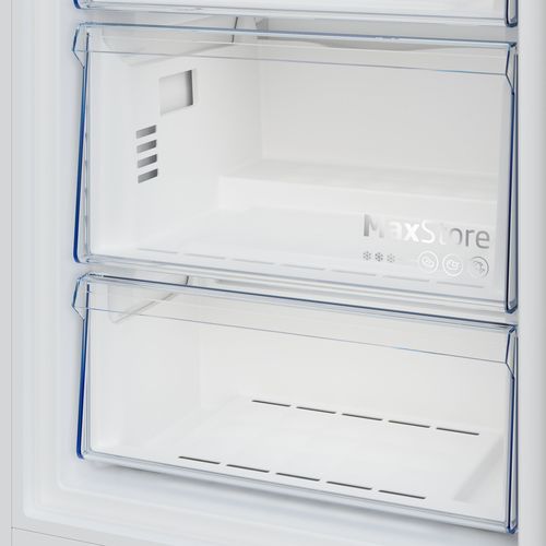 מקפיא 8 מגירות Beko RFNE318L33WP לבן 286 ליטר | יבואן רשמי שנתיים אחריות