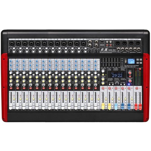 מיקסר 10 מונו + 2 סטיריאו עם אפקטים ICM MIX G16-DX
