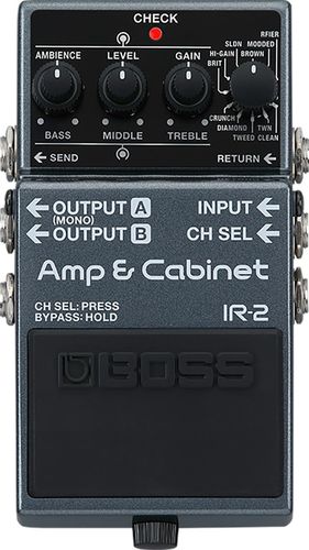פדל אפקט מדמה מגברים וקבינות Boss IR-2