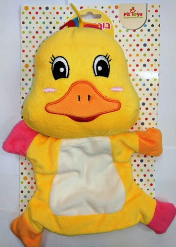 בובת כפפה לפעוטות - ברווז