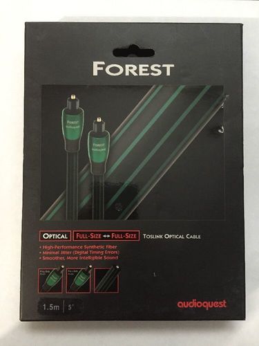 כבל אופטי 1.5M מבית AUDIOQUEST - סדרת FOREST