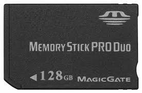כרטיס זיכרון Memory Stick PRO Duo 128GB