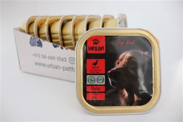 מעדן אורבן לכלב על בסיס ברווז 100 גרם