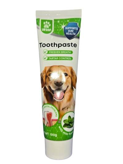 משחת שיניים לכלב ולחתול מנטה לנשימה רעננה 100 גרם