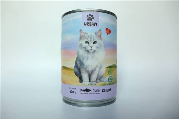 שימורי נתחים אורבן לחתול טונה 400 גרם