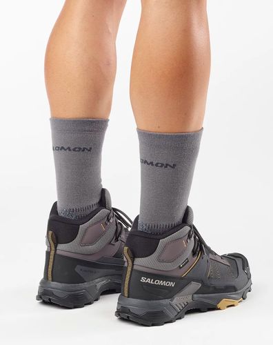 נעלי הרים X Ultra 5 Mid Wide Gx D.Guii Grey  מבית סלומון - SALOMON