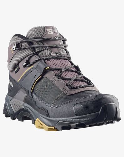 נעלי הרים X Ultra 5 Mid Wide Gx D.Guii Grey  מבית סלומון - SALOMON
