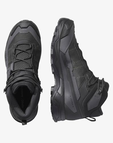נעלי הרים X Ultra 5 Mid Wide Gtx Black מבית סלומון - SALOMON