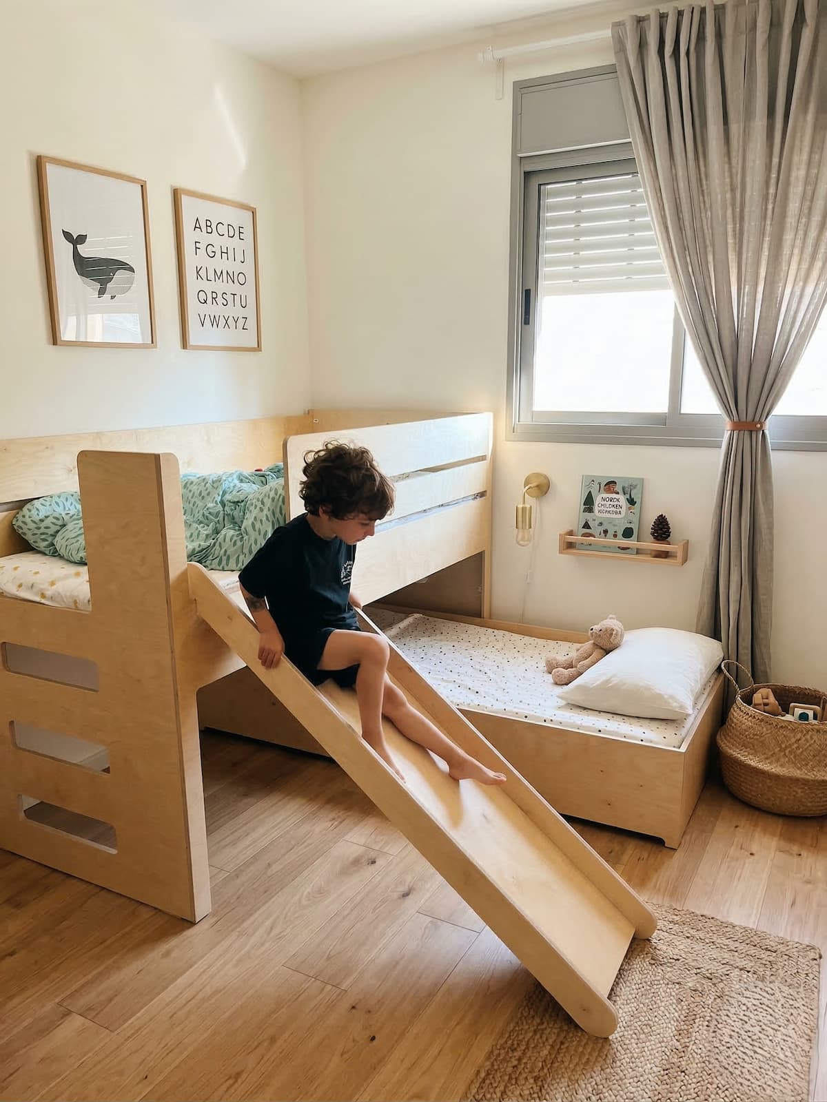 מיטת L דגם אור