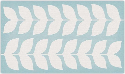 שטיח פעילות מעוצב לחדר ילדים Soft Mat במגע רך - יסמין תכלת