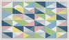 שטיח פעילות מעוצב לחדר ילדים Soft Mat במגע רך - משולשים צבעוניים