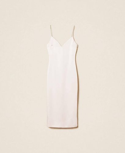 Long duchesse dress Colour: Pink Sand