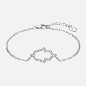 צמיד חמסה משובץ