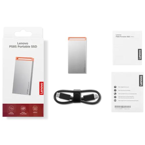 דיסק חיצוני Lenovo PS8S Portable SSD 2TB GXB1T57741 לנובו