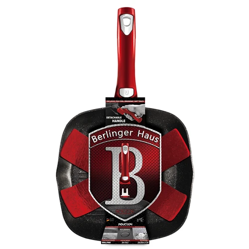 מחבת גריל איכותית Berlinger Haus BH1947 Metallic