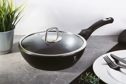 מחבת איכותית עמוקה Berlinger Haus BH-1853 Black silver