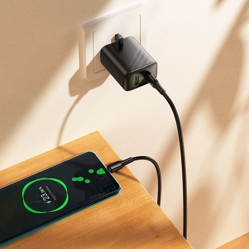 כבל USB C ל-USB C 3A 60W 1 מטר X120 שחור
