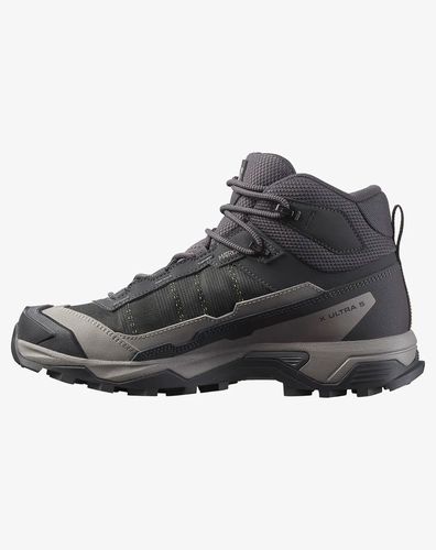 נעלי הרים נשים X Ultra 5 Mid GTX Iron/Gull מבית סלומון - SALOMON