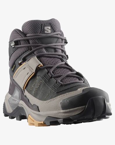 נעלי הרים נשים X Ultra 5 Mid GTX Iron/Gull מבית סלומון - SALOMON