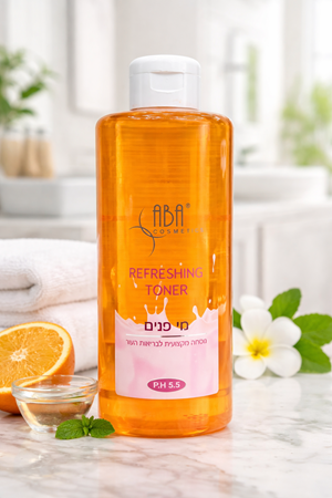 מי פנים מקצועי לבריאות העור (1ליטר) REFRESHING TONER P.H 5.5