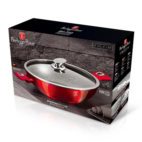סיר בישול רדוד איכותי Berlinger Haus BH7110 Metallic