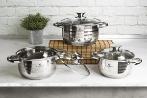 סט סירים 6 חלקים Blaumann Gourmet BL-3160