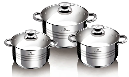 סט סירים 6 חלקים Blaumann Gourmet BL-3160
