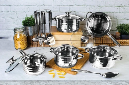 סט בישול 17 חלקים  Gourmet BLAUMANN BL-3133