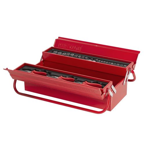 סט כלים מעורב בארגז מתכת 67 חלקים , KRT951017, Mixed tool set 67 pcs