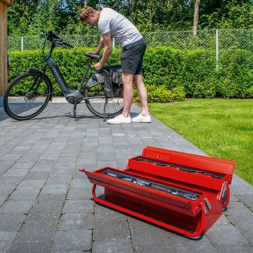 סט כלים מעורב בארגז מתכת 67 חלקים , KRT951017, Mixed tool set 67 pcs