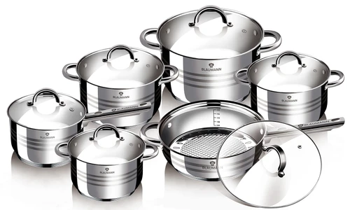 סט כלי בישול 12 חלקים BLAUMANN BL1410