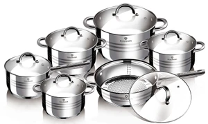 סט כלי בישול 12 חלקים BLAUMANN BL1410