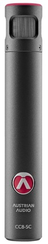 austrian audio cc8-sc supercardioid true condenser microphone