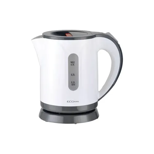 ‏קומקום חשמלי Eco Euro HYK-8160 ‏0.8 ‏ליטר - צבע לבן