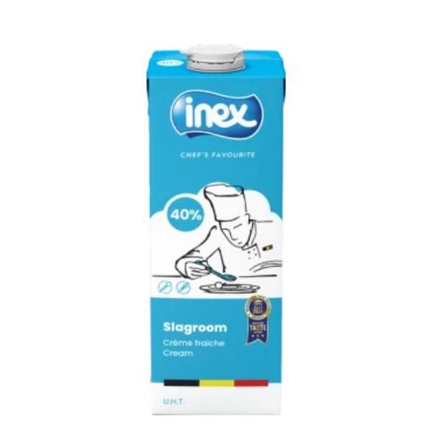 שמנת מתוקה להקצפה 40% שומן 1 ליטר INEX