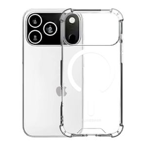 כיסוי לאייפון 17 פרו תומך MagSafe עם במפרים PureGear Hard Shell