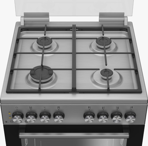 תנור משולב דו תאי  דגם BEKO KFDM62129BB בקו שחור