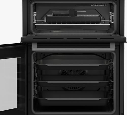 תנור משולב דו תאי  דגם BEKO KFDM62129BB בקו שחור
