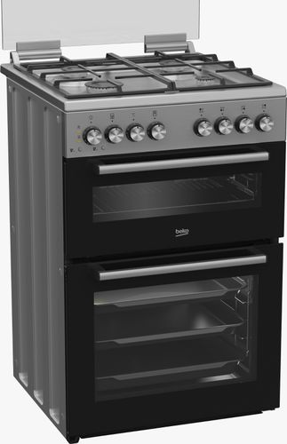 תנור משולב דו תאי  דגם BEKO KFDM62129BB בקו שחור