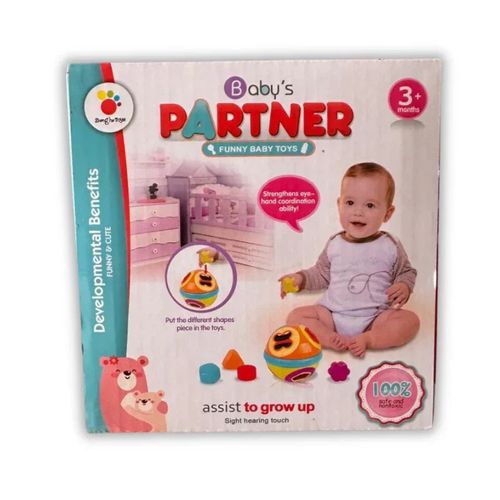 סט צעצועים חינוכי מקיף של Baby's Partner ללמידה ופיתוח מהנה