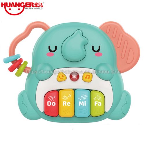 Huanger - כלי נגינה של פיל מצויר, מקלדת ופסנתר אלקטרוניים