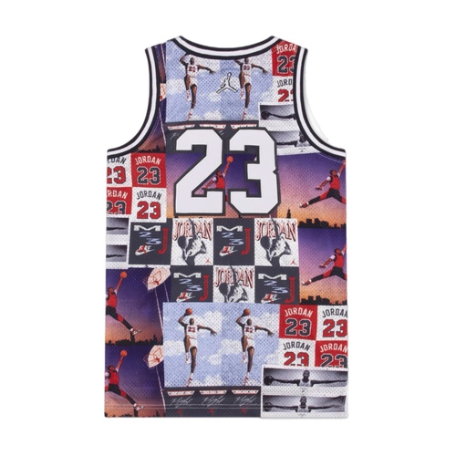 גופיה JORDAN מידות 4-7 לילדים בדוגמת פוסטרים