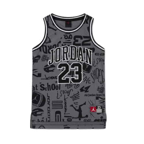 גופיה JORDAN מידות 4-7 לילדים בדוגמת גרפיטי