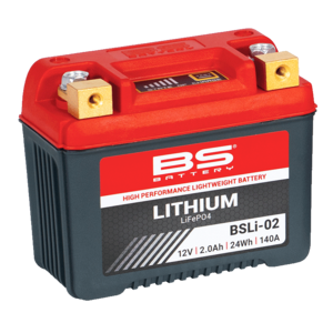 מצבר ליטיום לאופנוע BS Battery BSLi-02 LiFePO4