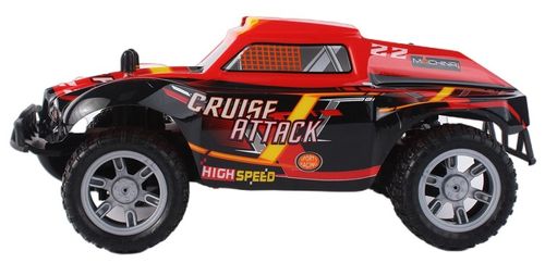 מכונית Cruise Attack על שלט רחוק, עד 25 קמ''ש עם סוללה נטענת (מגוון צבעים)