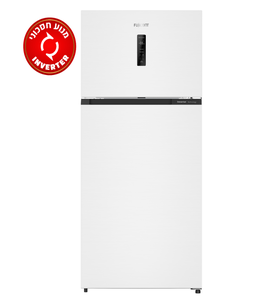 מקרר 2 דלתות מקפיא עליון 497 ליטר פוג’יקום Fujicom FJ-NF645W גימור לבן פוגיקום
